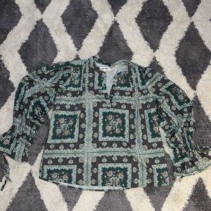 Porridge oversized blouse size xs